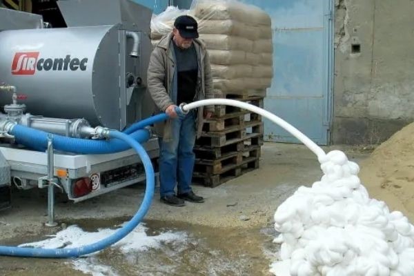 عامل کفزا از مواد اصلی تشکیل دهنده فوم بتن