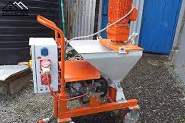 دستگاه گچ پاش چگونه کار می کند ؟